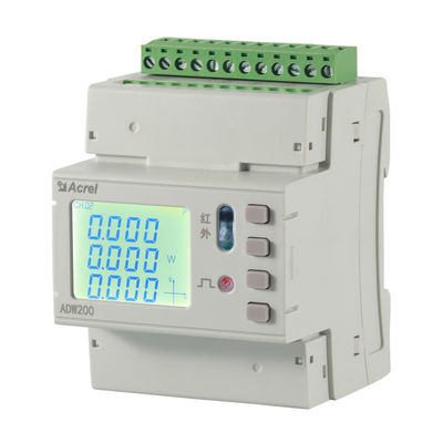 Acrel ADW200-D16-4S Multi Channel 3 Phase Power Meter Iot Ct Module Energy Meter Wireless Power Meter
